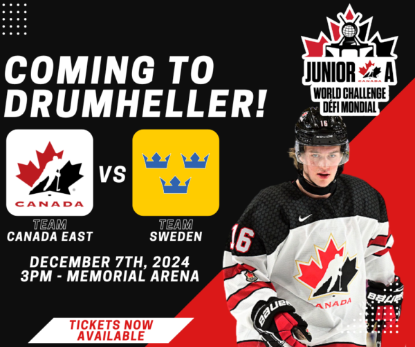 Drumheller to Host WJAC Exhibition Game